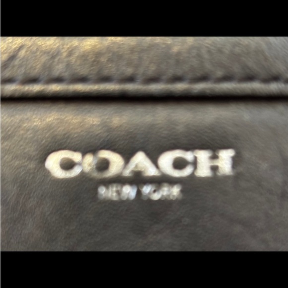 Coach Legacy Black Leather Slim Crossbody Bag - Picture 2 of 10